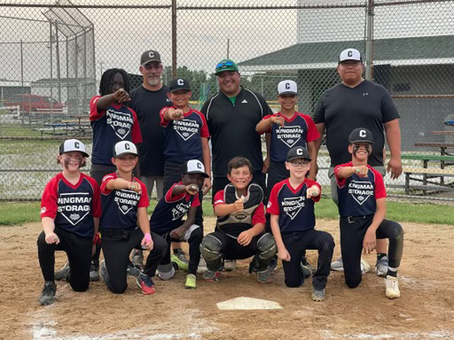 Kingman Mobile Storage-sponsored Little League team