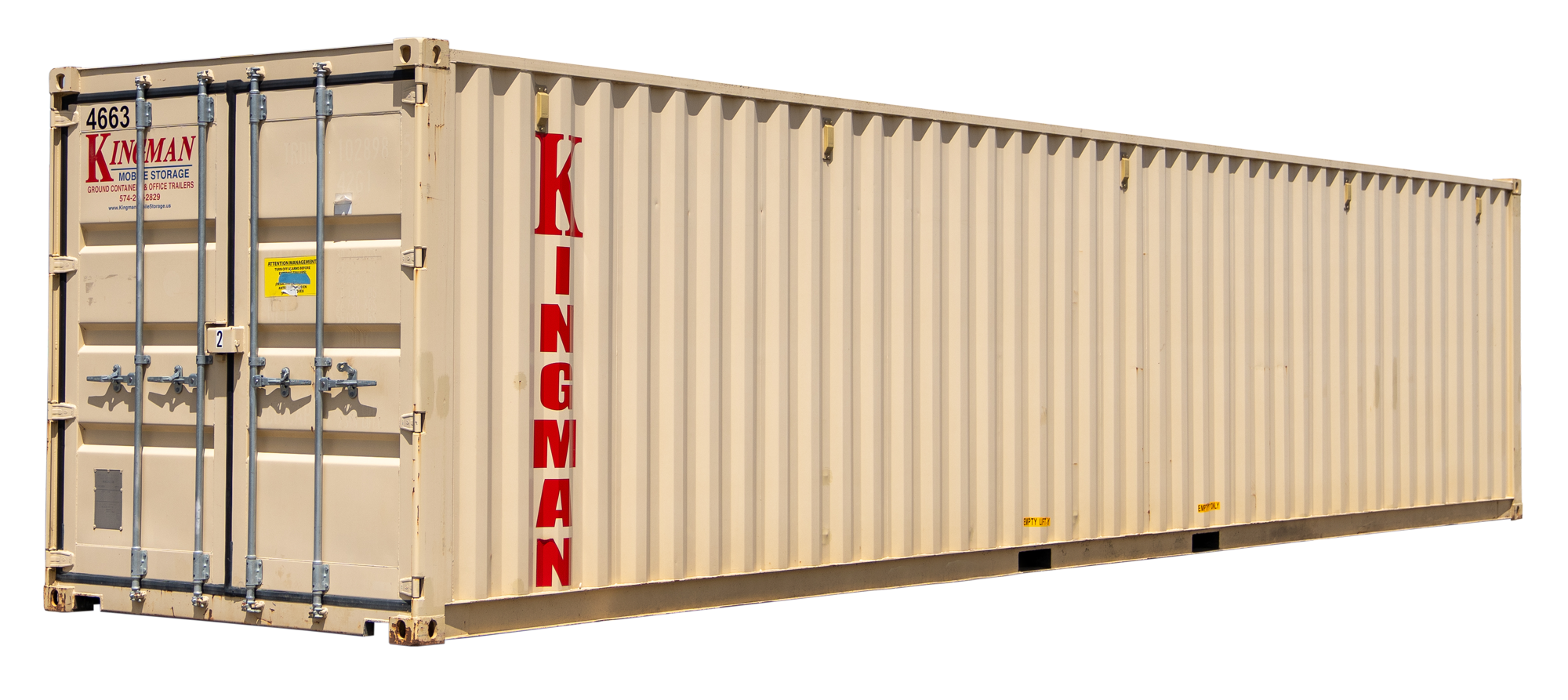 Ground Level Storage Container